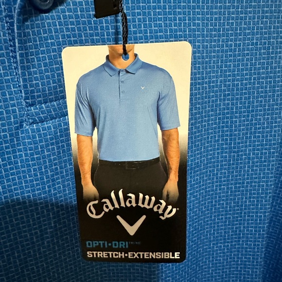 Mens golf T-shirt. Blue size: small BNWT. Callaway - Picture 5 of 6
